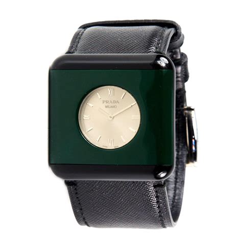 prada wrist watch|Prada men's jewelry.